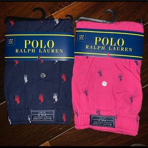 2 pairs of Polo Ralph Lauren boxers